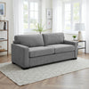 Simmi Sofa Sleeper with Queen Mattress, Light Gray Fabric, 82 Inch