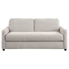 Rilia Sofa Sleeper with Queen Size Mattress Beige Fabric 74 Inch BM329670