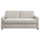 Rilia Sofa Sleeper with Queen Size Mattress Beige Fabric 74 Inch BM329670