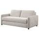 Rilia Sofa Sleeper with Queen Size Mattress Beige Fabric 74 Inch BM329670
