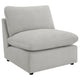 Biny 5pc L Shape Modular Sectional Sofa Light Gray Power Reclining BM329723