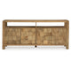 Ashley Hugh Sideboard Cabinet Console Butcher Block Natural Brown 68 Inch BM329749