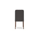 Ashley Jeyn Dining Side Chair Set of 2 Solid Wood Charcoal Gray Polyester BM329752