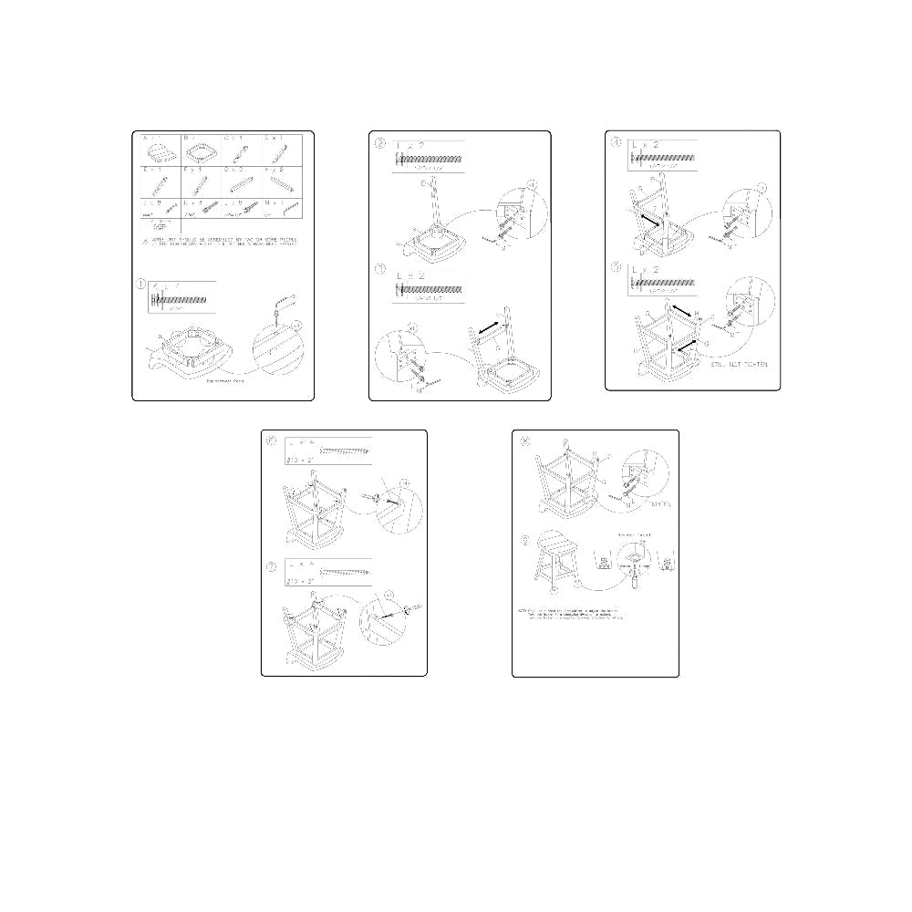 Ashley Jeyn Counter Stool with Footrest Set of 2 Brown Wood Charcoal Gray