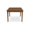 Ashley Jeyn Dining Table Tapered Legs Extendable 74-92 Inch Brown Hardwood BM329762