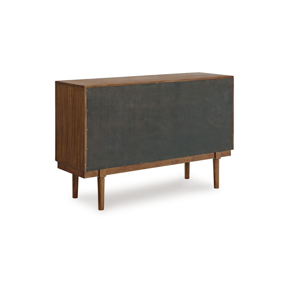 Ashley Jeyn Dining Room Server with 3 Drawers and Fixed Shelf Brown Hardwood BM329763
