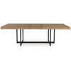 Ashley Myka Dining Table Extension Leaf Rectangular Brown Wood 80-98 Inch BM329765