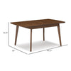 Ashley Myka Dining Table Extension Leaf Rectangular Brown Wood 80-98 Inch BM329765