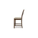 Ashley Chip Counter Height Chair Set of 2 Distress Nutmeg Wood Polyester BM329767