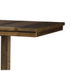 Ashley Chip Counter Height Dining Table with Tenon Pedestal Base Nutmeg Wood BM329768