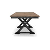 Ashley Fleur Dining Table, Extendable Butterfly Leaf, Brown Wood, 60-78 Inch