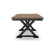 Ashley Fleur Dining Table, Extendable Butterfly Leaf, Brown Wood, 60-78 Inch