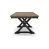 Ashley Fleur Dining Table Extendable Butterfly Leaf Brown Wood 60-78 Inch BM329774