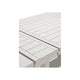 Ashley Fleur Counter Table with 2 Extension Leaves White Wood 62-86 Inch BM329779