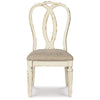 Ashley Alyn Dining Side Chairs Set of 2 Ribbon Back Distressed White Wood BM329792