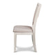 Han Dining Chair Set of 2 Light Brown Fabric Beige Solid Rubberwood BM329815
