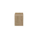 Maria Side End Table Drawer and Waterfall Style Beige Wood 22 Inch BM329827