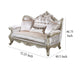 Kerra Loveseat with Accent Pillow Classic Beige Fleur De Lis 72 Inch BM329830