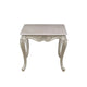 Kerra Side End Table Beige Marble Classic Carved Champagne 28 Inch BM329834