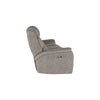 Folu Power Reclining Sofa, 86 Inch, Gray Fabric Upholstery, USB Ports