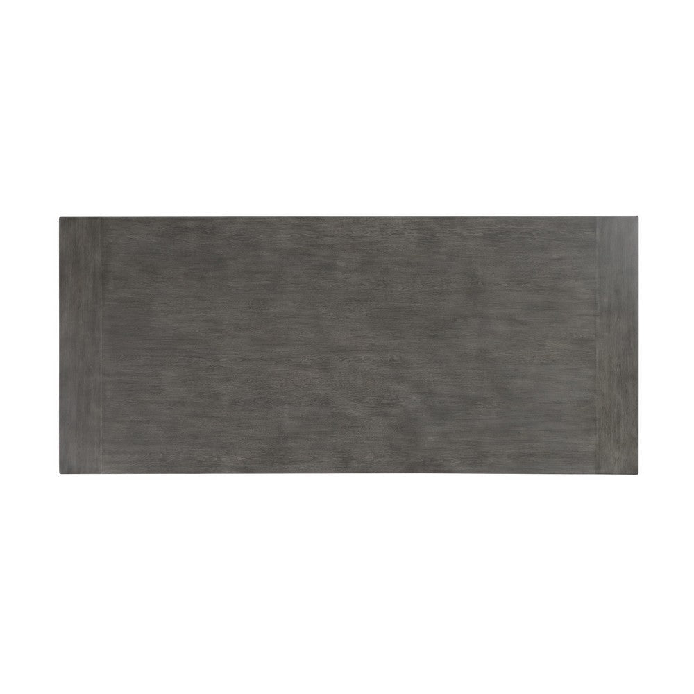 Ghy Counter Height Table Brown Solid Acacia Wood Rectangular 80 Inch BM329938