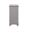 Limi Dresser 6 Drawers 2 Door Cabinets Light Gray Wood 61 Inch BM329943