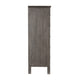 Leslee Tall Dresser Chest with Anti-Tip Kit 6 Drawers Gray Wood BM329951