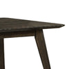 Roxy Dining Table, Walnut Brown Solid Wood, Rectangular 72 Inch Top