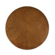 Dinie Dining Table Classic Turned Base Chestnut Brown Wood 48 Inch BM329985