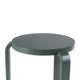 Mata Stacking Stool Ottoman Set of 2 Modern Spanish Moss Green