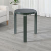 Mata Stacking Stool Ottoman Set of 2 Modern Spanish Moss Green