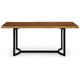 Ashley Dinno Dining Table Live Edge Design Light Brown Acacia Wood 72 Inch BM330019