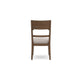 Ashley Cabal Dining Side Chair Set of 2 Beige Polyester Brown Hickory Wood BM330023