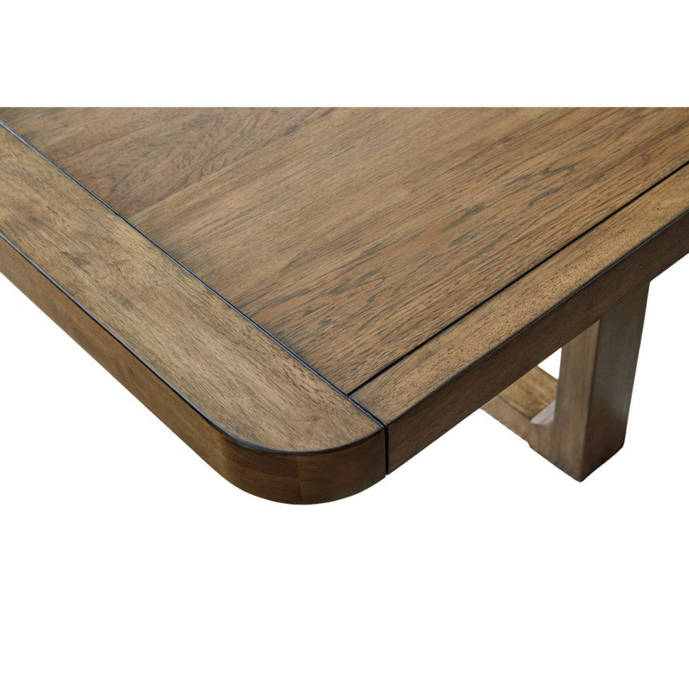 Ashley Cabal Dining Table Extendable 84-108 Inch Top Farmhouse Brown Wood BM330024