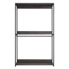 Gin Modular Closet System 5 Hanging Rods 5 Shelves Black Metal BM330091