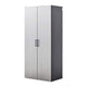 Asti Garage Garage Wall Storage Cabinet, 79 Inch, Gray Metallic Finish
