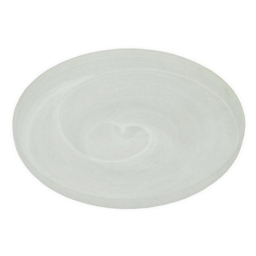 Niza Round Accent Planter Set of 2, White Weather Resistant Ceramic