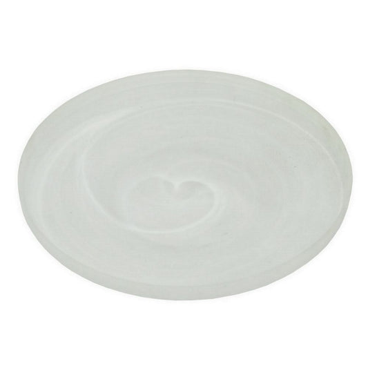 Niza Round Accent Planter Set of 2, White Weather Resistant Ceramic