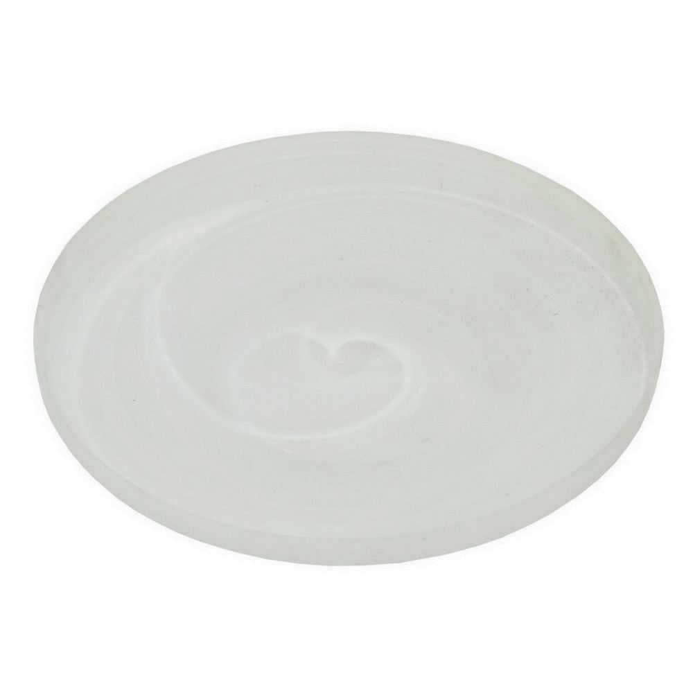 Niza Round Accent Planter Set of 2, White Weather Resistant Ceramic