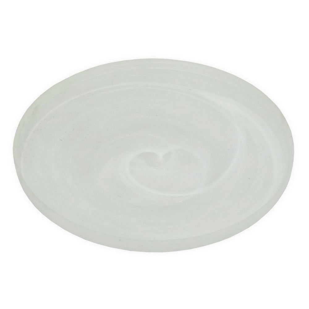 Niza Round Accent Planter Set of 2 White Weather Resistant Ceramic BM330140