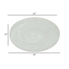 Niza Round Accent Planter Set of 2 White Weather Resistant Ceramic BM330140