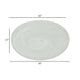 Niza Round Accent Planter Set of 2 White Weather Resistant Ceramic BM330140