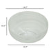 Niza Large Accent Planter Set of 2 White Weather Resistant Ceramic BM330141