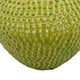 Evans Accent Vase Embossed Textured Surface Green Ceramic 14 Inch