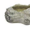 Paul Accent Planter with Driftwood Like Design Gray Terracotta 16 Inch BM330177