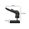Lizzy Tabletop Decorative Hand Sculpture Black Bronze Resin 14 Inch BM330178