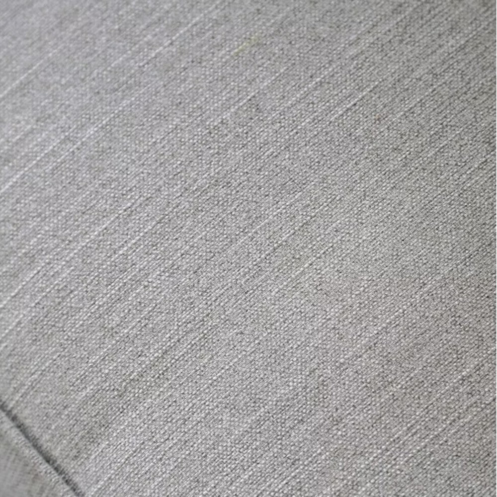 Eton 2pc Sofa and Loveseat Set 12 Throw Pillows Light Gray Chenille