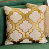 Veny 2pc Sofa and Loveseat Set 7 Throw Pillows Green Microfibre BM330431