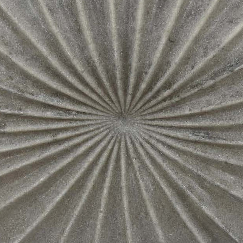 Wink Accent Vase Sea Urchin Gray Resin Statuette Modern 20 Inch