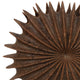 Wink Accent Vase Sea Urchin Brown Resin Statuette Modern 20 Inch